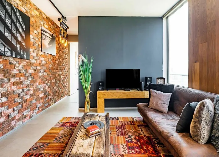 Departamento Con Mejores Vistas De La Ciudad En Condesa - Pool - Gym - Parking - Ac Apartment *